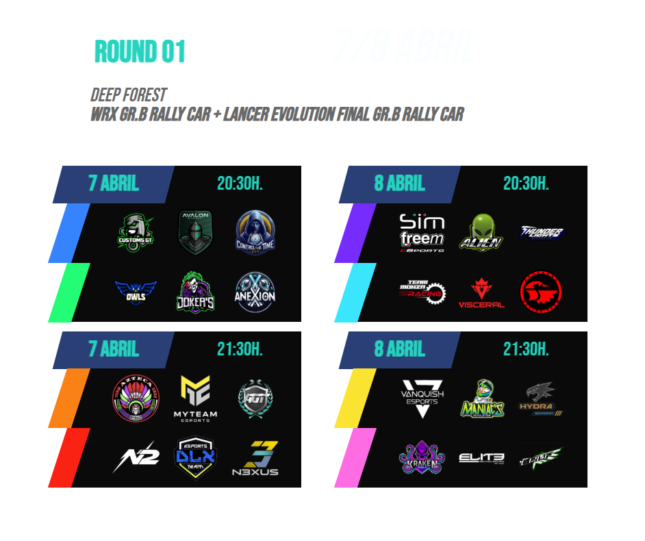 Calendario Infinity GSeries 2026